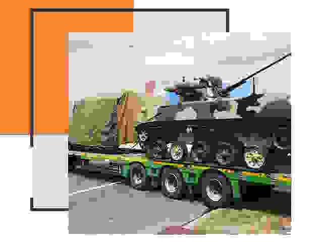 Перевозка военной техники в Шуе